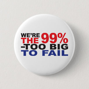 De 99% - te groot om te falen ronde button 5,7 cm