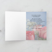 de 99ste Kaart van de Verjaardag met Rode Rozen (Binnen)