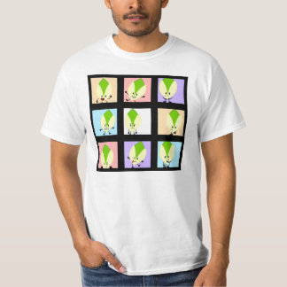 De 9 gezichten van Pistachio T-shirt
