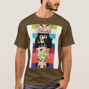 De 9 Hashira Demon Slayer T-shirt