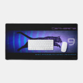 De 9 levens van de Cat Desk Mat (Keyboard & Muis)