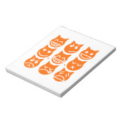 De 9 levens van de Emoji-kat Notitieblok (Linkerzijde)