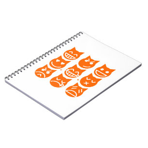 De 9 levens van de Emoji-kat Notitieboek