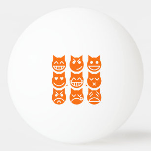 De 9 levens van de Emoji-kat Pingpongbal