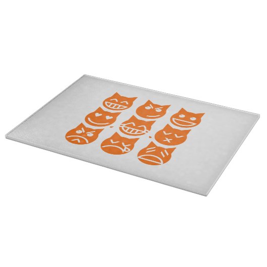 De 9 levens van de Emoji-kat Snijplank (Hoek)