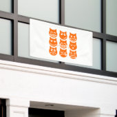 De 9 levens van de Emoji-kat Spandoek (Buitenkant Gebouw)