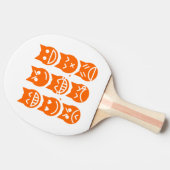 De 9 levens van de Emoji-kat Tafeltennisbatje (Zijkant)