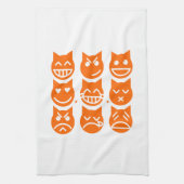 De 9 levens van de Emoji-kat Theedoek (Verticaal)