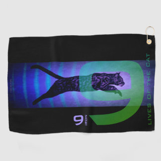 De 9 levens van de kat Golfhanddoek