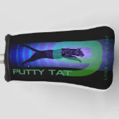 De 9 levens van het Hoesje van de Kat Putter Golfheadcover (Voorkant)