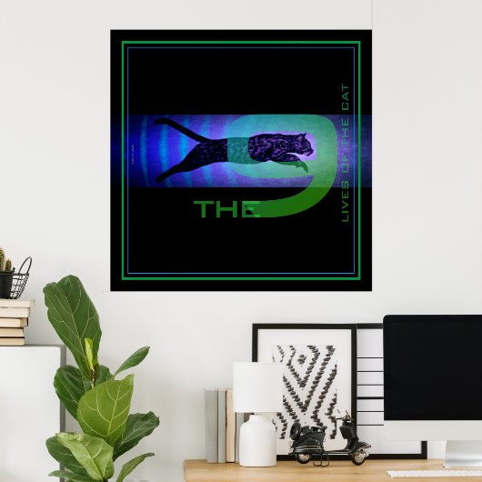 De 9 levens van het kat-Poster Poster (Thuiskantoor)