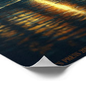 'De A.I. Art Runner' cyberpunk Poster (Hoek)