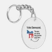 DE A S DIE U OPHOUDT, KAN UW EIGEN ZIJN SLEUTELHANGER (Voorkant Links)