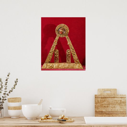 De A van Karel de Grote Poster (Keuken)