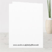 De AA Beloften (papier vel) Kaart (Achterkant)