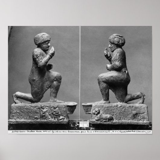 De aanbidder uit Larsa, ook bekend als koning Poster (Voorkant)