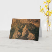 De aanbidding der wijzen van Leonardo da Vinci Kaart (Gele Bloem)