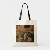 De aanbidding der wijzen van Leonardo da Vinci Tote Bag (Voorkant)