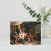 De Aanbidding door de Herders Briefkaart (Staand voorkant)