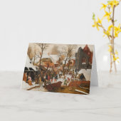 DE AANBIDDING VAN DE WIJZEN Cadeaubon Kaart (Gele Bloem)