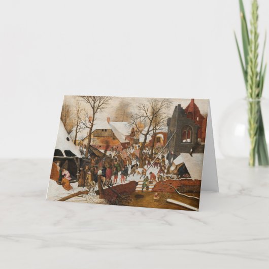 DE AANBIDDING VAN DE WIJZEN Cadeaubon Kaart (Voorkant)