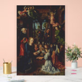 De aanbidding van het Christuskind Acryl Bord (Huwelijk)