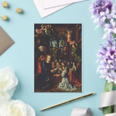 De aanbidding van het Christuskind Acryl Uitnodigingen (Insitu (Huwelijk))
