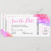 De Aanboden Pass van de bestemming van de geboorte (Voorkant / Achterkant)