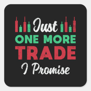 De aandelenmarkt is nog maar één handel die ik de  vierkante sticker