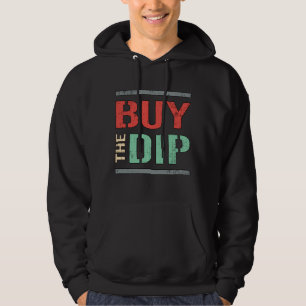 De aandelenmarkt koopt de dip Beer Bulkhandelaar Hoodie