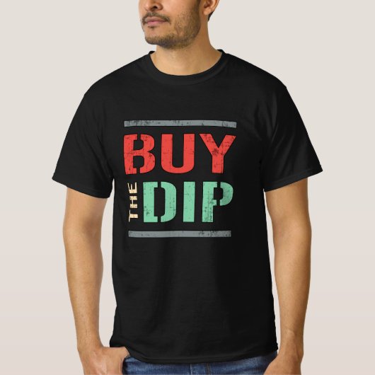 De aandelenmarkt koopt de dip Beer Bulkhandelaar T-shirt (Voorkant)