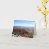 De Aandrijving Notecard van de horizon Kaart (Gele Bloem)