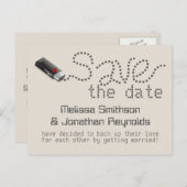 De Aandrijving van de flits sparen het Briefkaart  (Voorkant / Achterkant)