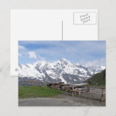 De aangepaste Alpen-briefkaarten Briefkaart (Voorkant / Achterkant)