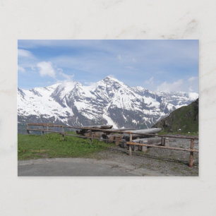 De aangepaste Alpen-briefkaarten Briefkaart