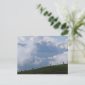 De aangepaste Alpen-briefkaarten Briefkaart (Staand voorkant)