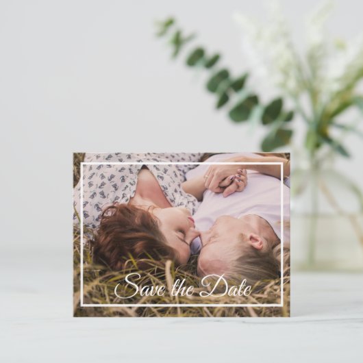 De Aangepaste Foto bewaart het Briefkaart van de D (Staand voorkant)