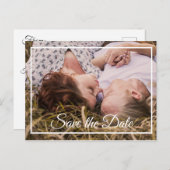 De Aangepaste Foto bewaart het Briefkaart van de D (Voorkant / Achterkant)