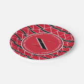 De aangepaste foto TRINIDAD & TOBAGO FLAG vieren Papieren Bordje (Gekanteld)