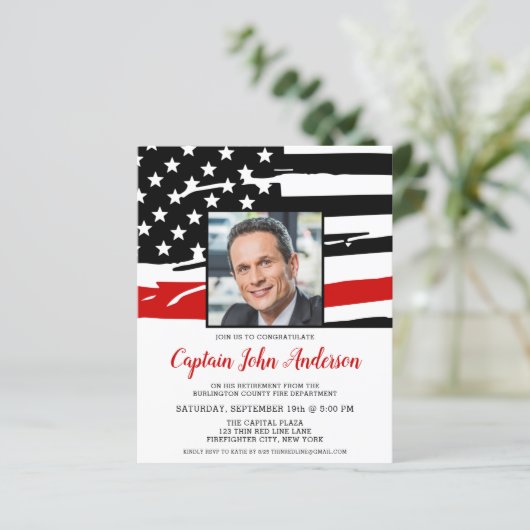 De Aangepaste Foto van de Aftrek van de Brandweerv (Staand voorkant)