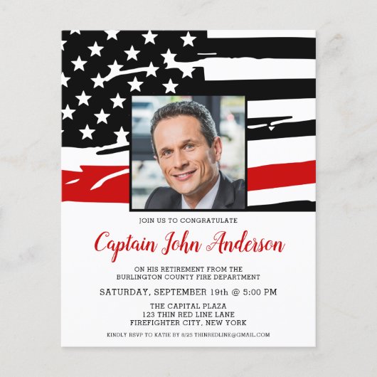 De Aangepaste Foto van de Aftrek van de Brandweerv (Voorkant)