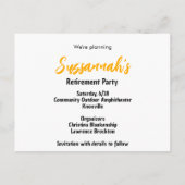 De aangepaste foto van de gezinshereniging slaat d aankondigingskaart (Achterkant)