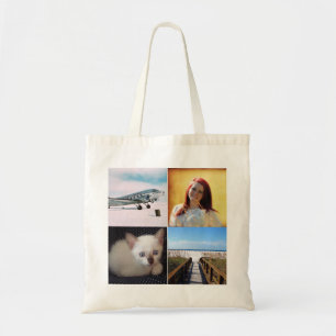 De aangepaste foto van Instagram voegt uw eigen fo Tote Bag