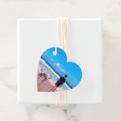 De Aangepaste Foto's markeert uw Foto's met huisdi Bedankjes Labels (In situ)