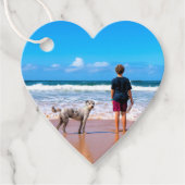 De Aangepaste Foto's markeert uw Foto's met huisdi Bedankjes Labels (Voorkant)