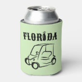 De aangepaste Golfer Beer van Florida State Blikjeskoeler (Blikje Voorkant)