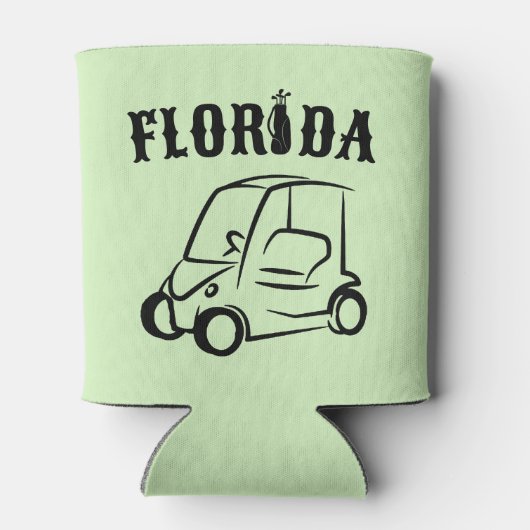 De aangepaste Golfer Beer van Florida State Blikjeskoeler (Achterkant)