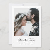 De Aangepaste Moderne Foto sparen de Sjabloon van  (Voorkant)