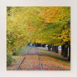 De aangepaste puzzle van Tracks Legpuzzel