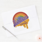 De aangepaste stickers van de Regenboog van het te (Envelop)